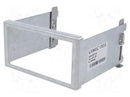 Adapter for DIN rail; Dim: 92x45mm; Dimensions: 96x48mm LUMEL