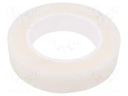 Tape: sealing; W: 50mm; L: 5.5m; Thk: 1mm; natural (transparent) AFTC