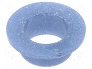Bearing: sleeve bearing; with flange; Øout: 18mm; Øint: 16mm; blue IGUS