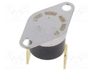 Sensor: thermostat; NC; 70°C; 10A; 240VAC; connectors 6,4mm; ±5°C HONEYWELL