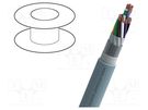 Wire; MOTIONLINE® ADVANCED; 5x0.34mm2; PVC; grey; 300V NEXANS