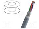 Wire; MOTIONLINE® ADVANCED; 18x0.34mm2; PVC; grey; 300V NEXANS
