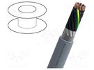 Wire; MOTIONLINE® ADVANCED; 4G0.5mm2; PVC; grey; 600V NEXANS