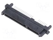 Connector: SATA; socket; female; PIN: 22; SMT MOLEX