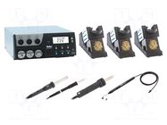 Station: service; 360W; 50÷550°C; 230VAC; 0÷15l/min; Ch: 3 WELLER