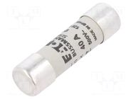 Fuse: fuse; 40A; 500VAC; gG; ceramic,cylindrical,industrial BUSSMANN