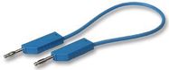 TEST LEAD, BLUE, 500MM, 60V, 16A