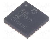 IC: AVR microcontroller; VQFN32; Ext.inter: 26; Cmp: 3; AVR32; 0.5mm MICROCHIP TECHNOLOGY