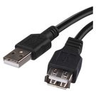 USB cable 2.0 A/Male – A/Female 2m, EMOS