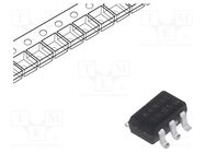 Transistor: PNP x2; bipolar; 150V; 0.2A; 200mW; SOT363 DIODES INCORPORATED