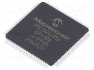 IC: PIC microcontroller; 256kB; SMD; TQFP100; PIC24; 16kBSRAM MICROCHIP TECHNOLOGY