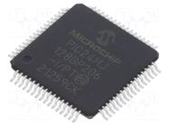 IC: PIC microcontroller; 128kB; SMD; TQFP64; PIC24; in-tray MICROCHIP TECHNOLOGY