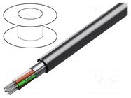 Wire; 7x24AWG; RS232; stranded; Cu; shielded,Al-PET foil; chrome BELDEN
