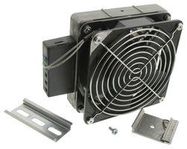 FAN HEATER, 200W, -49 TO 158 DEG F, 120V