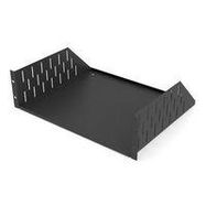 RACK SHELF, 3U, STEEL, BLACK