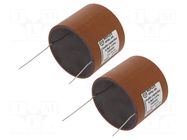 Capacitor: aluminum-polypropylene-paper; 6.8uF; 250VDC; ±5%; THT MIFLEX