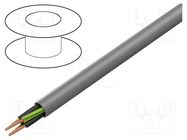 Wire: control cable; FLAME-JZ-H; 4G1mm2; Insulation: FRNC; Core: Cu TKD