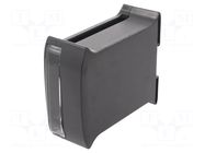Enclosure: for DIN rail mounting; Y: 101mm; X: 45mm; Z: 119mm ITALTRONIC