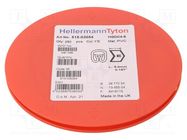 Markers; Marking: E; 4÷9mm; PVC; yellow; -65÷105°C; leaded; HGDC4-9 HELLERMANNTYTON