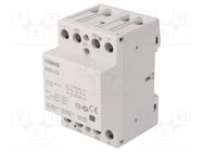 Contactor: 4-pole installation; 63A; 24VAC,24VDC; NC x2 + NO x2 ISKRA