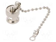 Protection cover; chain; Application: BNC socket AMPHENOL RF