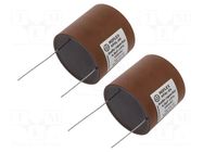 Capacitor: aluminum-polypropylene-paper; 4uF; 250VDC; ±5%; THT MIFLEX