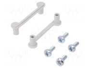 Connector with screws set; 4pcs. FIBOX