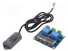 Module: temperature and humidity controller; 12VDC; 0÷100%RH OKYSTAR