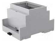 Enclosure: for DIN rail mounting; Y: 90mm; X: 71.2mm; Z: 53mm; PPO ITALTRONIC