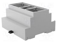 Enclosure: for DIN rail mounting; Y: 90mm; X: 106mm; Z: 53mm; PPO ITALTRONIC