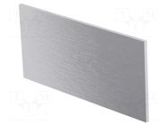 Front panel; for enclosures; aluminium ITALTRONIC