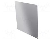 Front panel; for enclosures; 2mm; aluminium ITALTRONIC