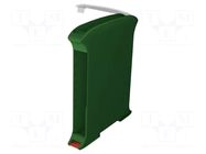 Enclosure: for DIN rail mounting; Y: 101mm; X: 17.5mm; Z: 119.5mm ITALTRONIC