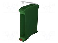 Enclosure: for DIN rail mounting; Y: 101mm; X: 22.5mm; Z: 119.5mm ITALTRONIC