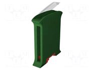 Enclosure: for DIN rail mounting; Y: 101mm; X: 22.5mm; Z: 119mm ITALTRONIC