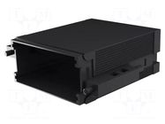 Enclosure: enclosure base; X: 72mm; Y: 36mm; Z: 75mm; PPO; black ITALTRONIC