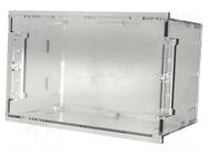 Enclosure: junction box; X: 44mm; Y: 66.5mm; Z: 29.7mm; transparent ITALTRONIC