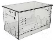 Enclosure: junction box; X: 44mm; Y: 66.5mm; Z: 29.7mm; transparent ITALTRONIC