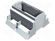 Enclosure: for DIN rail mounting; Y: 110mm; X: 106.3mm; Z: 62mm ITALTRONIC