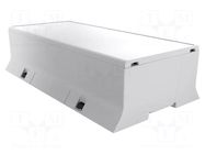 Enclosure: for DIN rail mounting; Y: 110mm; X: 213mm; Z: 53.3mm; ABS ITALTRONIC