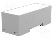 Enclosure: for DIN rail mounting; Y: 90mm; X: 36.1mm; Z: 32mm; grey ITALTRONIC
