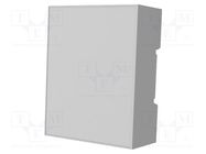 Enclosure: for DIN rail mounting; Y: 90mm; X: 71.1mm; Z: 32mm; grey ITALTRONIC