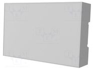 Enclosure: for DIN rail mounting; Y: 90mm; X: 142mm; Z: 32mm; grey ITALTRONIC