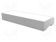 Enclosure: for DIN rail mounting; Y: 90mm; X: 212.5mm; Z: 32mm; grey ITALTRONIC