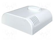 Enclosure: wall mounting; X: 80mm; Y: 80mm; Z: 25mm; ABS; white ITALTRONIC