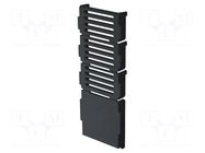 Stopper; 35 Railbox Multilevel; dark grey ITALTRONIC
