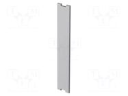 Internal panel; 17.5 Railbox Compact Vertical; grey ITALTRONIC