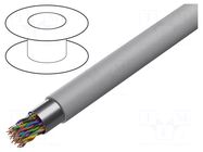 Wire; JE-Y(ST)Y÷BD; 16x2x0.8mm; shielded,Al-PET foil; PVC; grey LAPP