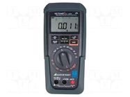 Digital multimeter; IR; LCD; 4,75 digit; True RMS; Resol: 0.1°C GOSSEN METRAWATT