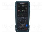 Digital multimeter; Bluetooth,WLAN; colour,LCD TFT 3,5"; IP52 GOSSEN METRAWATT